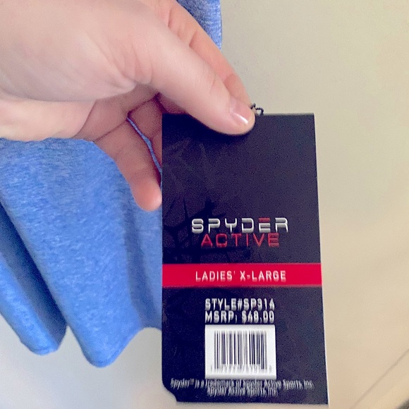 NWT. Spyder Brand Tank Top - Picture 3 of 4
